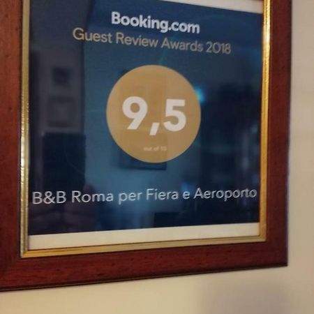 B&B Roma Per Fiera E Aeroporto Понте-Галерия Экстерьер фото